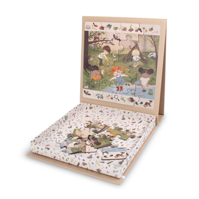 Puzzle MAGNETICO Foresta Incantata FILIBABBA con scatola regalo e trasporto