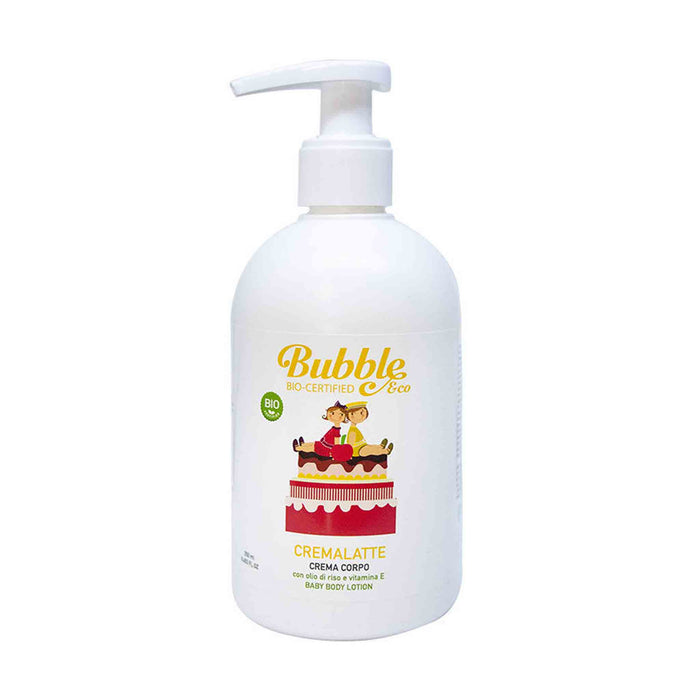 CREMA LATTE Corpo BUBBLE & CO con Olio di Riso e Vitamina E