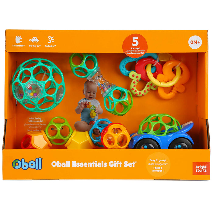 SET Essential O BALL 5 Giocattoli dalla Nascita