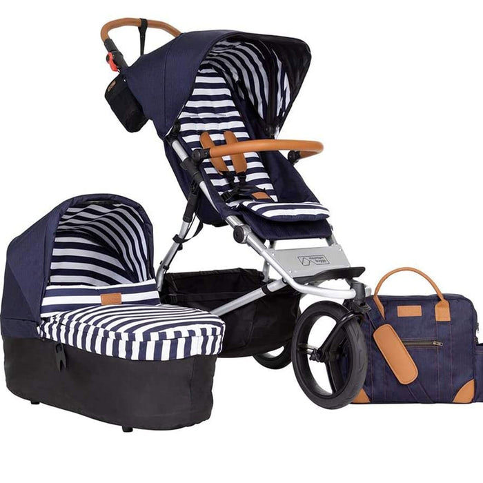 DUO Urban Jungle Luxury Collection Nautical Passeggino + Carrozzina con borsa fasciatoio