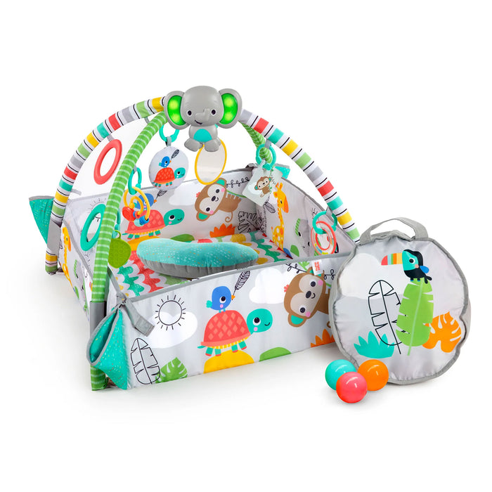 Palestrina Play Place RAINBOW 5-in-1 ACTIVITY GYM & BALL con Bordi, Archi e Palline