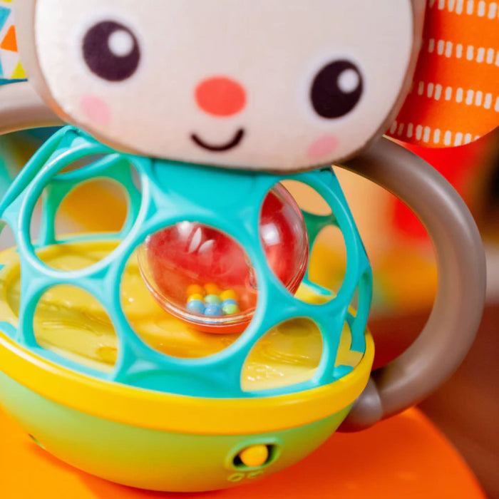 Giocattolo multisensoriale O BALL Grap & Giggle MONKEY 6M+