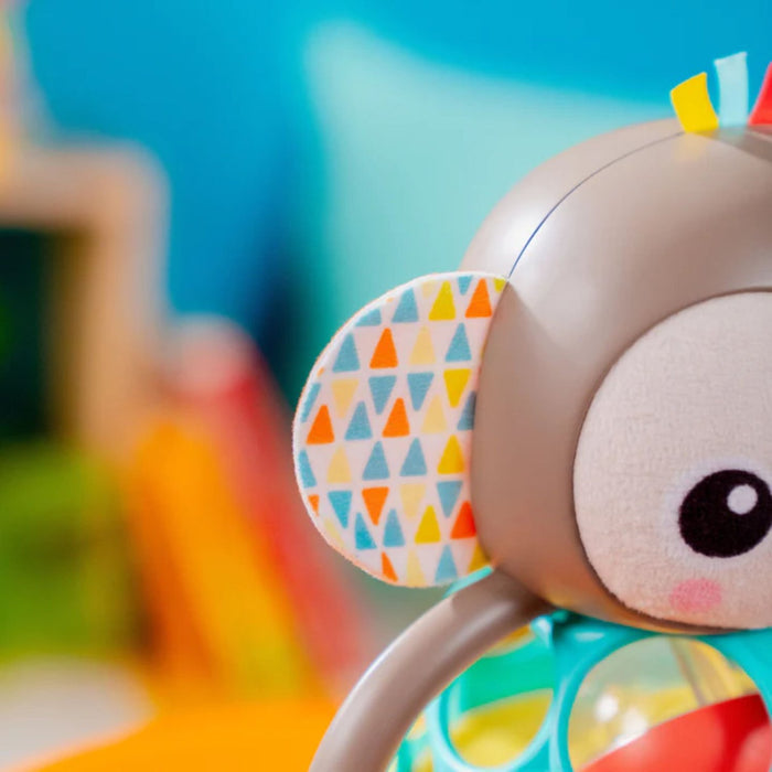 Giocattolo multisensoriale O BALL Grap & Giggle MONKEY 6M+