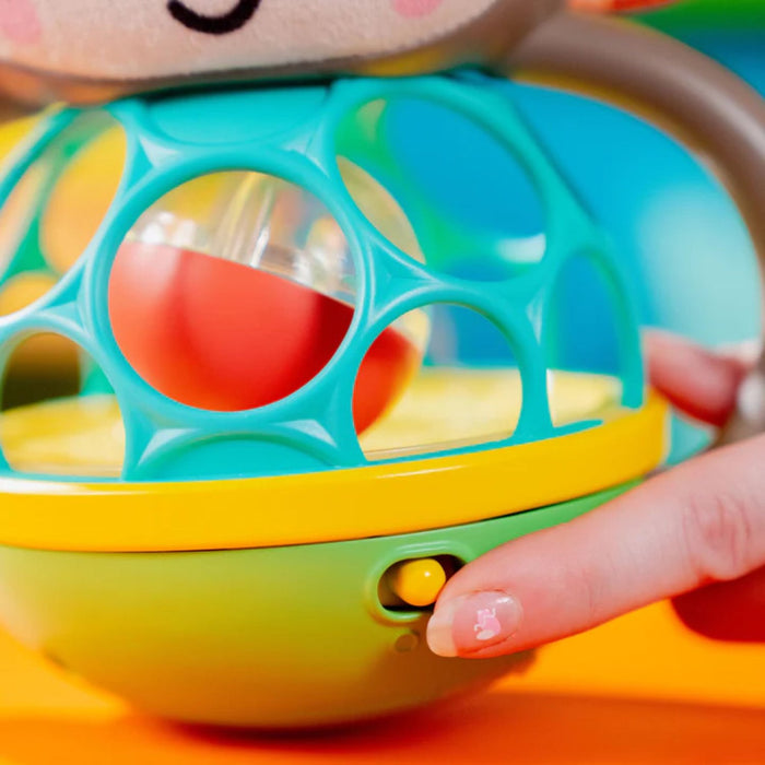 Giocattolo multisensoriale O BALL Grap & Giggle MONKEY 6M+