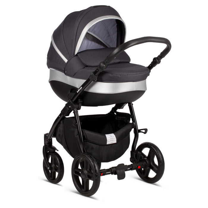 TRIO b-Strolly BO JUNGLE Alto e Extra-Ammortizzato con ovetto e navicella