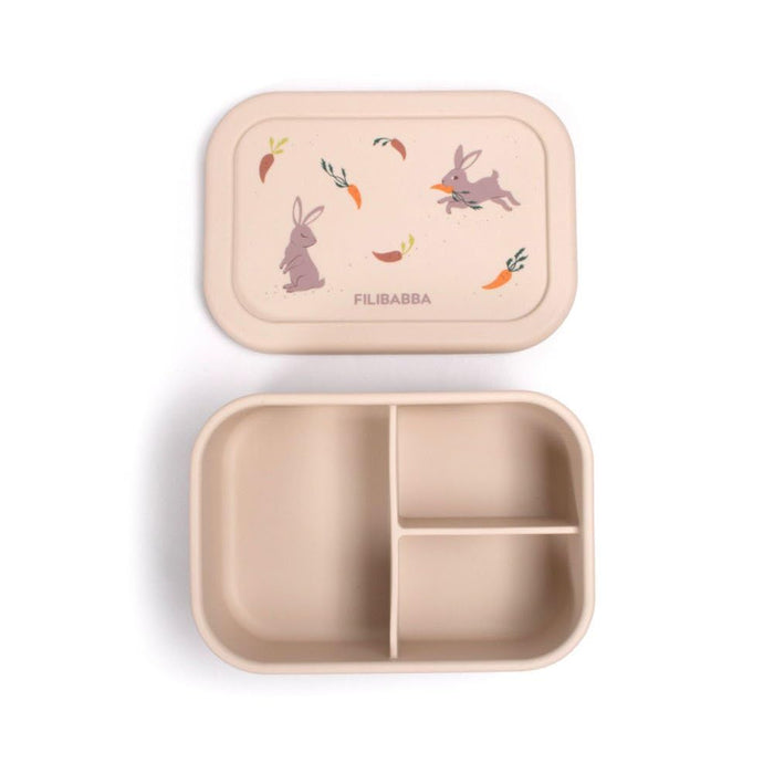 FILIBABBA - Silicone lunchbox - Toasted Almond - (FI-02755)