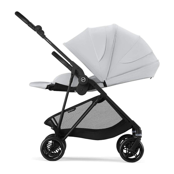 TRIO Passeggino + Navicella Cybex MELIO CARBON Fog Grey + Cloud G + SNOGGA OMAGGIO