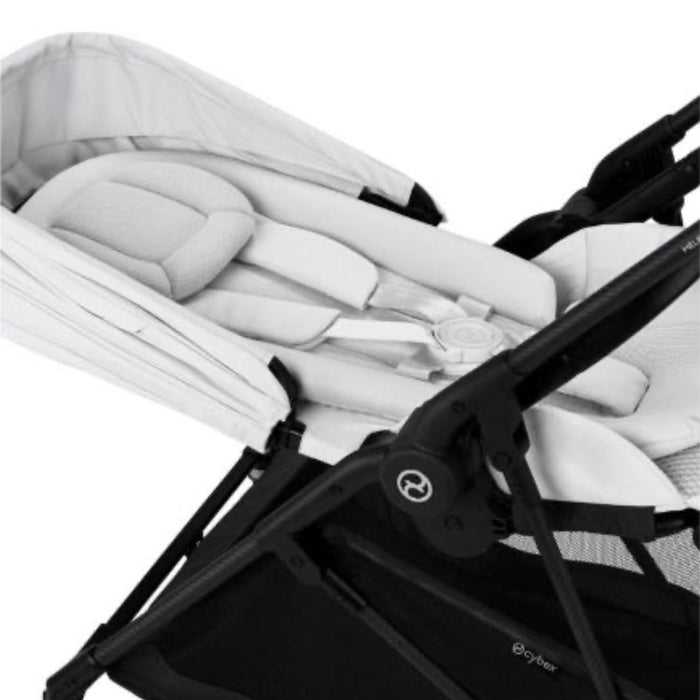 TRIO Passeggino + Navicella Cybex MELIO CARBON Fog Grey + Cloud G + SNOGGA OMAGGIO