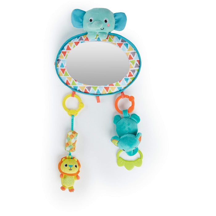 Bright Starts, See & Play Specchio Automatico per Viaggi, seggiolino Auto e Passeggino per Bambini