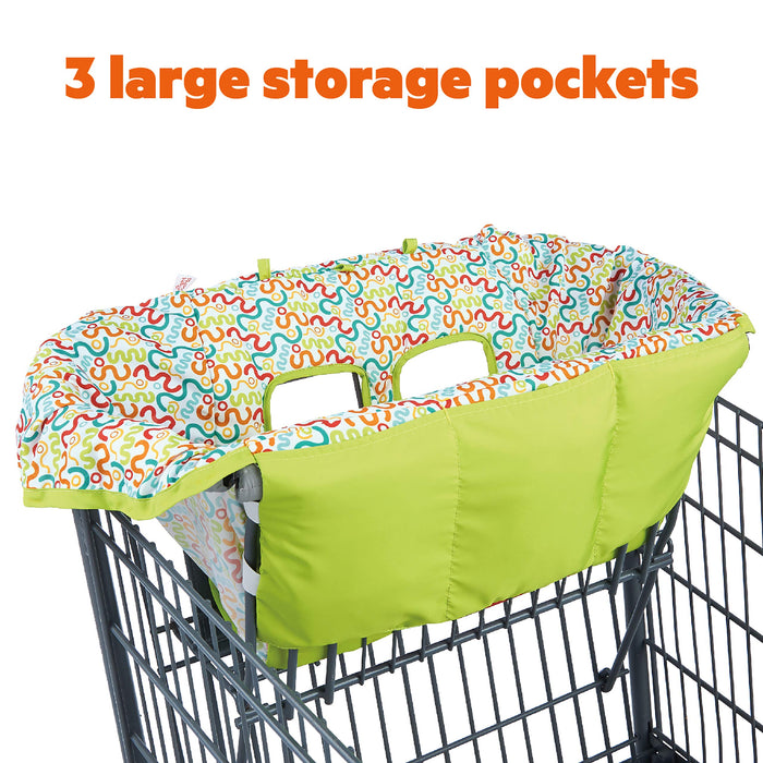 Bright Starts/Kids II Cozy Cart Cover, Colorato - 2 kg