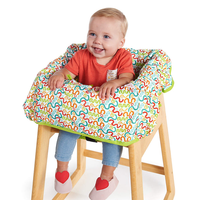 Bright Starts/Kids II Cozy Cart Cover, Colorato - 2 kg