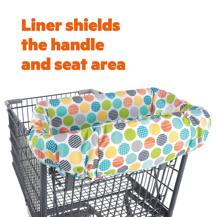 Bright Starts/Kids II Cozy Cart Cover, Colorato - 2 kg