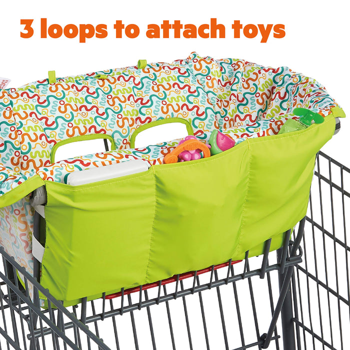 Bright Starts/Kids II Cozy Cart Cover, Colorato - 2 kg