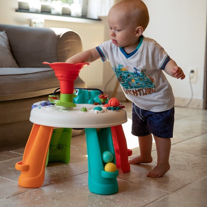 Tavolino Gioco BALLS con Attività e Palline, gambe rimovibili e melodie