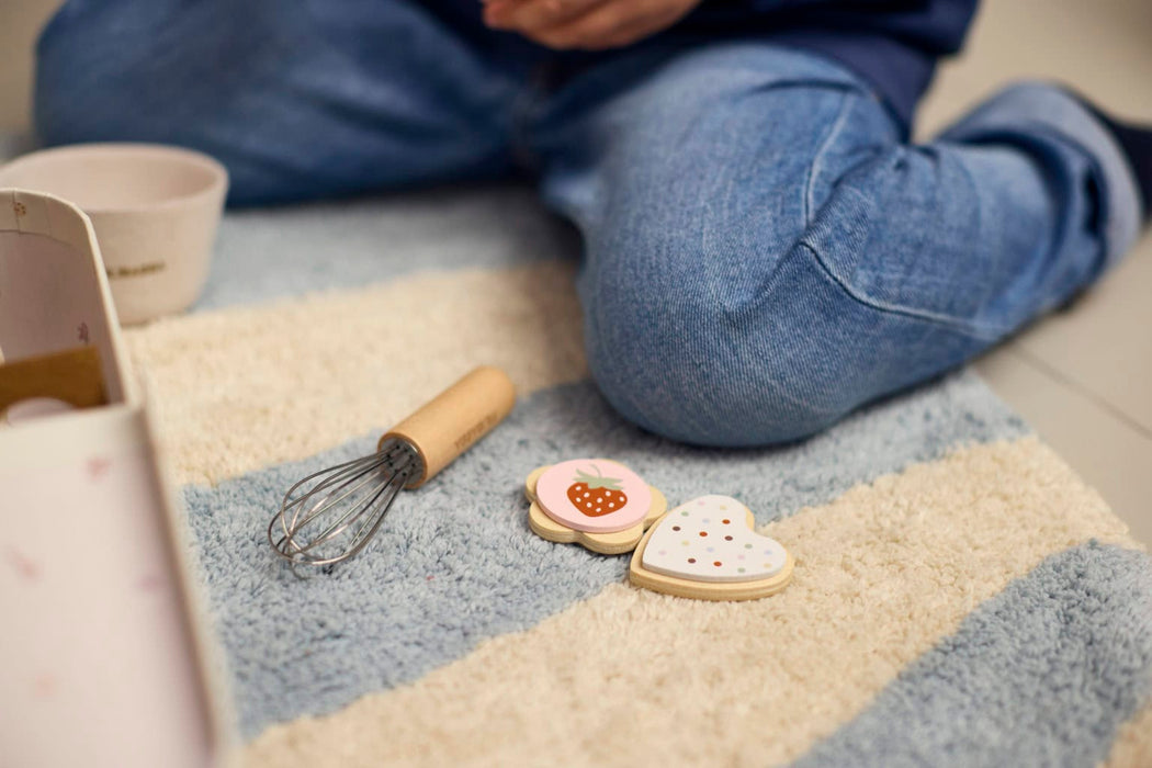Bakery Set Valigetta Pasticcere FILIBABBA tanti accessori in legno con scatola