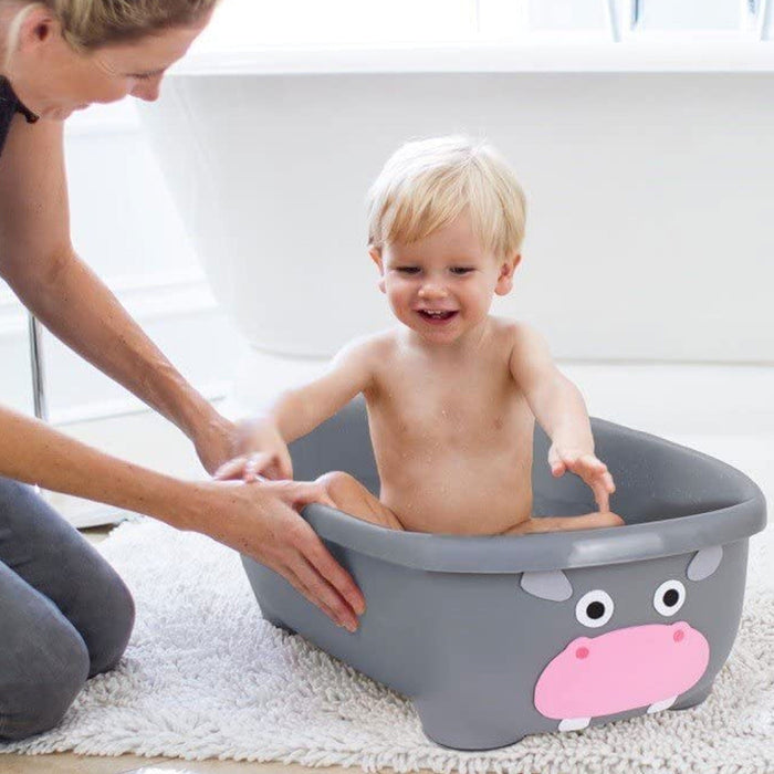REGALATO !S! Vaschetta 2-in-1 TUBIMAL per il Bagnetto con Riduttore Neonato e coperchio per contenere i giochi