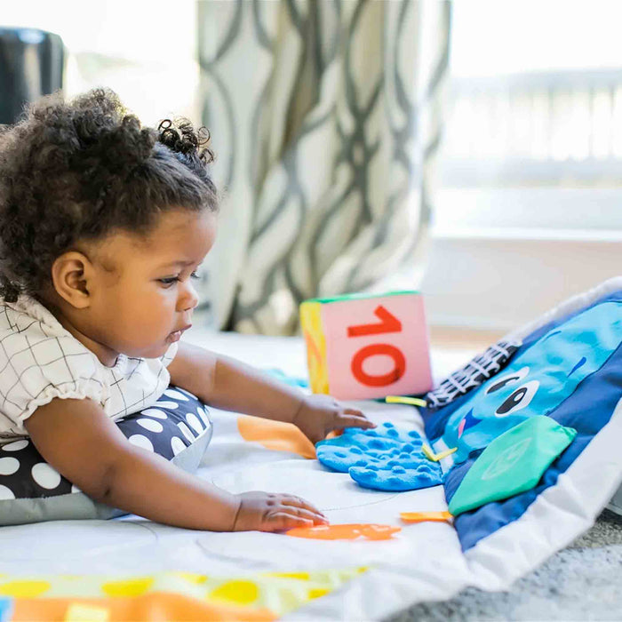 Palestrina SENSORY Baby Einstein con Luci, Angoli rialzabili e Cubi attività