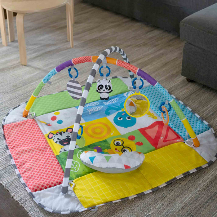 Palestrina COLOR Baby Einstein 5-in-1 ACTIVITY GYM & BALL con Bordi, Archi e Palline