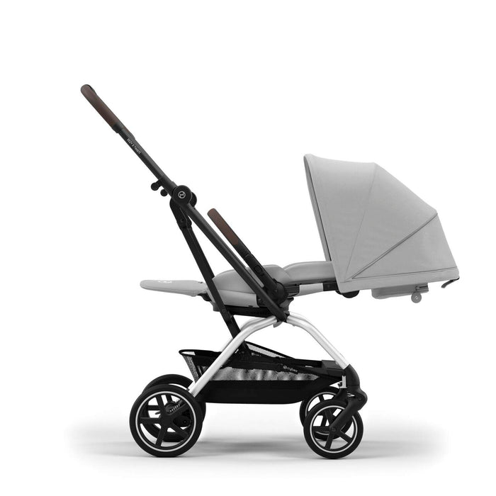 Passeggino Leggero EEZY+ TWIST 2 Fog Grey Cybex, con seduta Rotante!