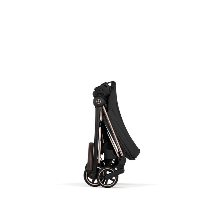 TRIO Passeggino Cybex MIOS + Navicella Pieghevole + Ovetto Reclinabile Cloud T Plus, Cittadino, Leggero e Compatto