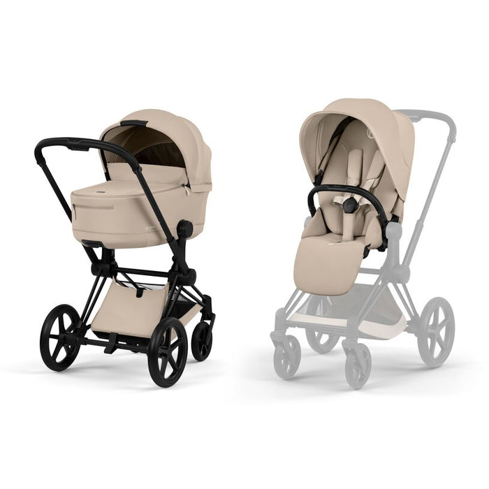 TRIO Passeggino Cybex PRIAM + Navicella Pieghevole + Ovetto Reclinabil — mikyvicenza