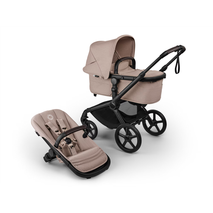 Trio FOX5 RENEW Passeggino & Navicella ALL TERRAIN Bugaboo Extra Cittadino + Ovetto Cloud T Plus Black Cybex