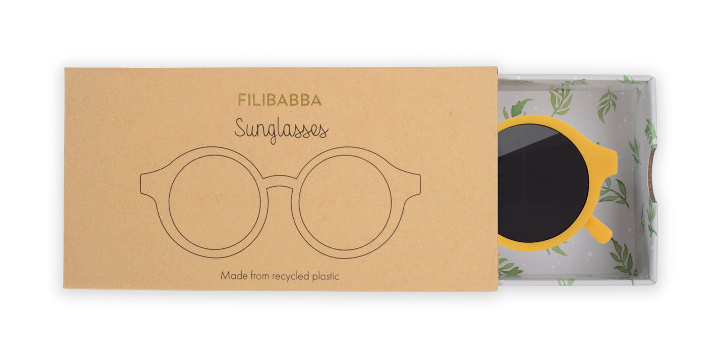 Filibabba Occhiali da sole per bambini in plastica riciclata 1-3 anni - Day Lily