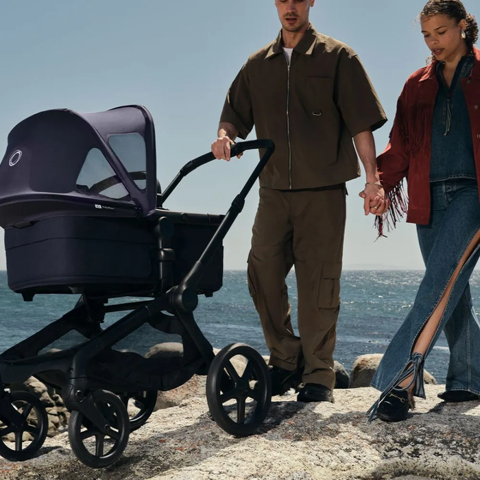 Trio FOX5 RENEW Passeggino & Navicella ALL TERRAIN Bugaboo Extra Cittadino + Ovetto Cloud T Plus Black Cybex