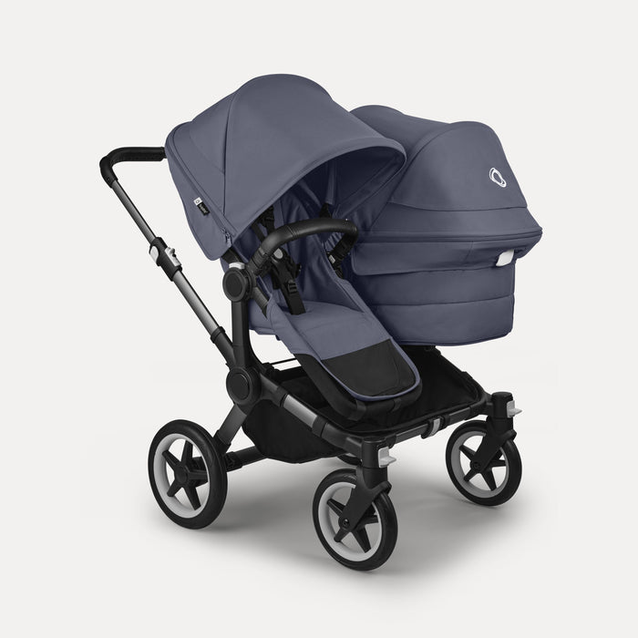 Donkey5 Bugaboo -20% - 2 Passeggini & Navicelle Extra Cittadino Stormy Blue