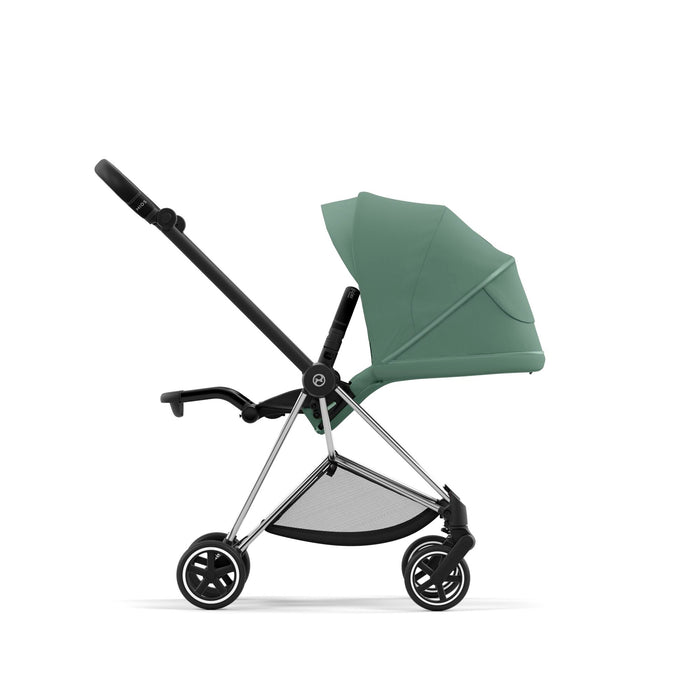 Cybex MIOS Cittadino EXTRA COMPATTO Chrome/Black + Leaf Green