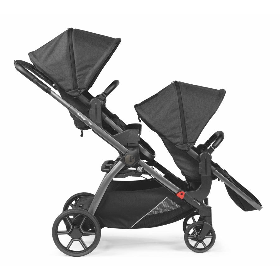 gemellare peg perego Passeggino fratellare/gemellare YPSI Peg Perego Agile e Compatto GREY — mikyvicenza