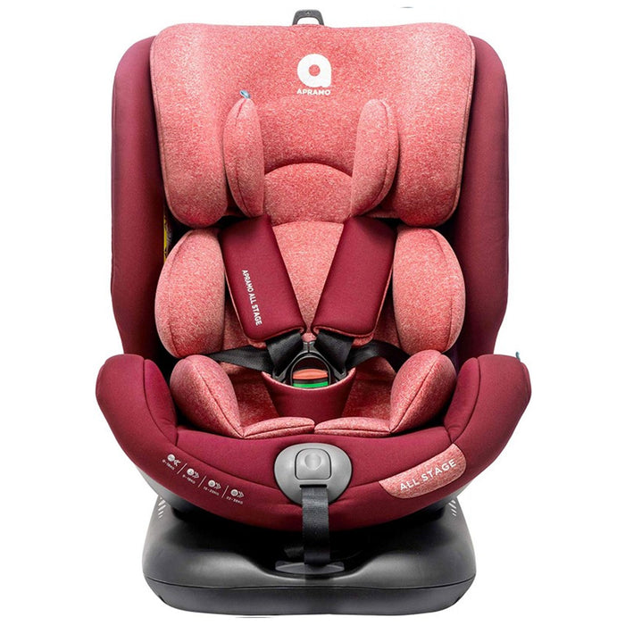 Seggiolino ALL STAGE Gr. 0-1-2-3 dalla Nascita ai 36 kg ISOFIX e Rotazione 360°