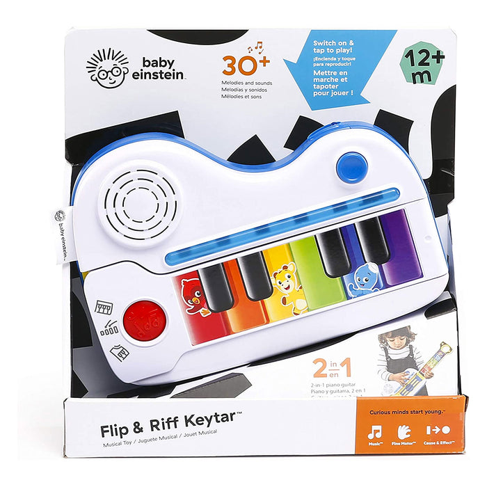 KEYTAR 2-in-1 Chitarra e Pianola Baby Einstein Elettrica con Melodie