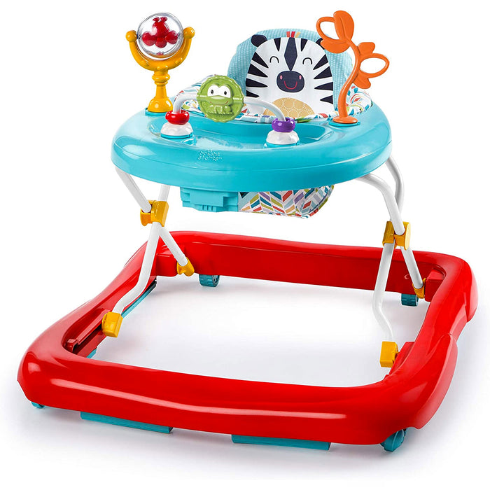 Girello 5 in 1 per bambini con giocattolo Montessori e Girello 5 in 1 per bambini con giocattolo Montessori e