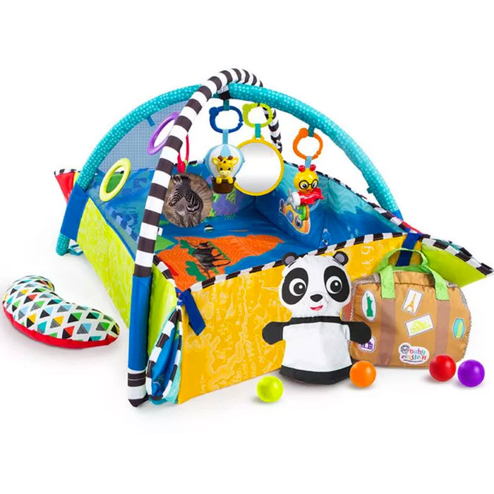 Palestrina Play Place Baby Einstein 5-in-1 ACTIVITY GYM & BALL con Bordi, Archi e Palline