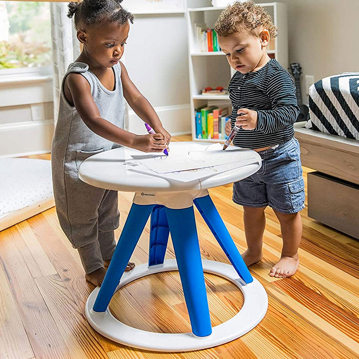 Stazione Gioco 4-in-1 AROUND WE GROW con Girello 360° e Tavolino Gioco