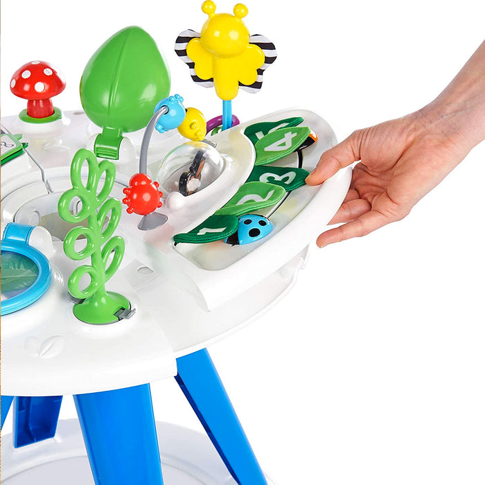 Stazione Gioco 4-in-1 AROUND WE GROW con Girello 360° e Tavolino Gioco