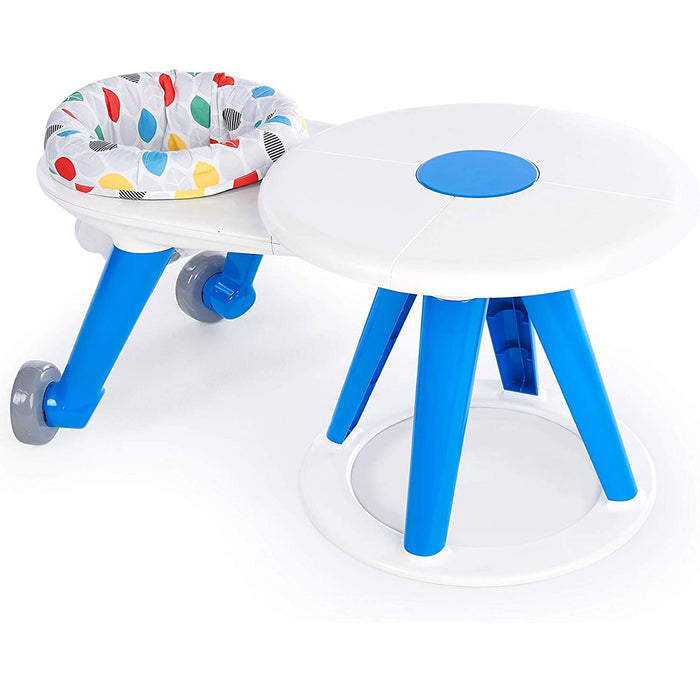 Stazione Gioco 4-in-1 AROUND WE GROW con Girello 360° e Tavolino Gioco