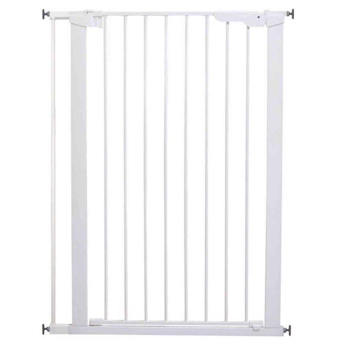 Cancelletto a Pressione Extra Alto PET GATE + 1 EXT per Animali Domestici, 105 cm di Altezza