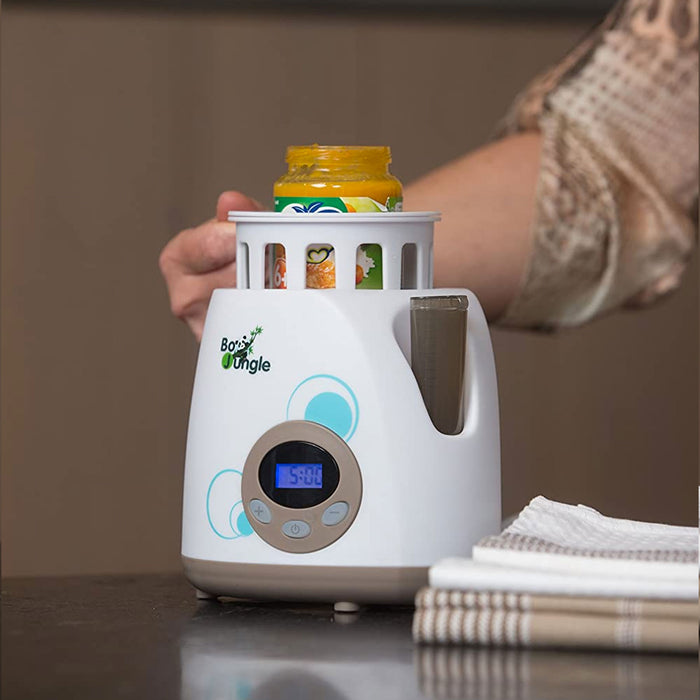 Scalda Biberon 2-in-1 Casa & Auto con spina e presa per la macchina