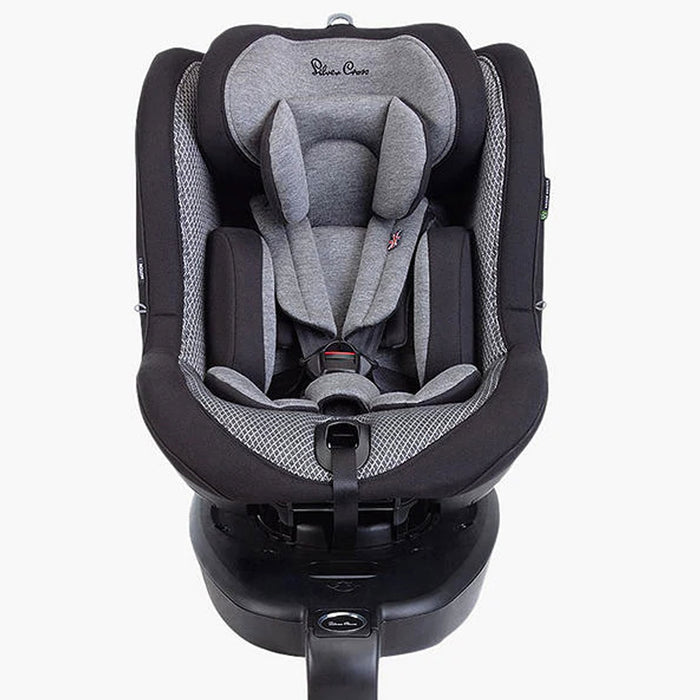 Seggiolino Auto MOTION Silver Cross i-Size fino ai 105 cm (nascita-4 anni) con Rotazione 360°