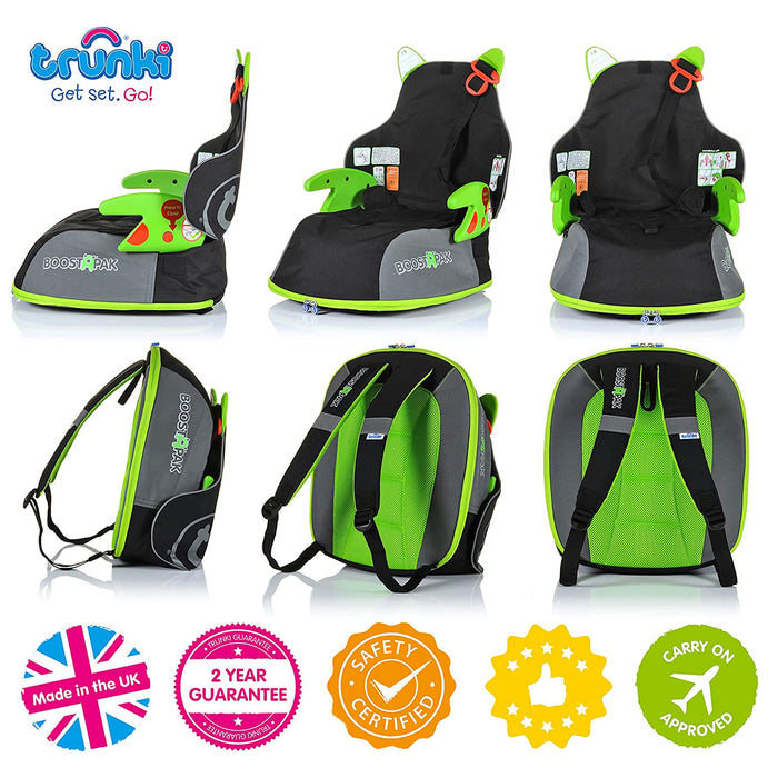 BOOST-A-PACK Seggiolino Auto 2-in-1 & Zainetto TRUNKI, Gr.3