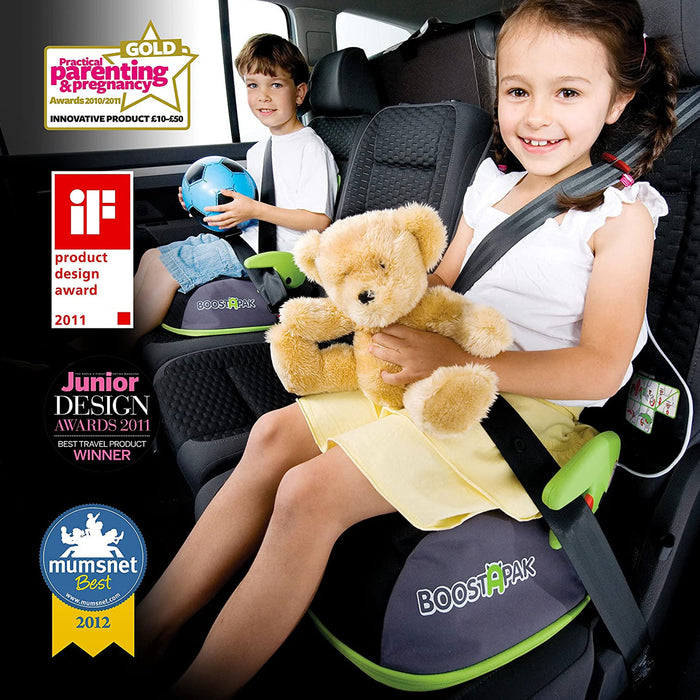 BOOST-A-PACK Seggiolino Auto 2-in-1 & Zainetto TRUNKI, Gr.3