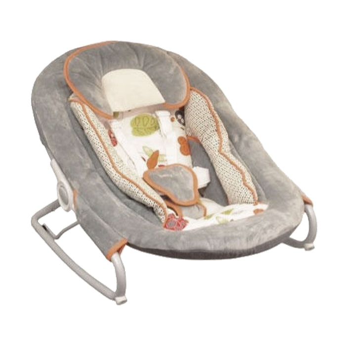Altalena Per Neonati 3 In 1, Seduta Regolabile Con Schienale E Cintura Di Sicurezza, Per Interni Ed Esterni, Blu, Dimensioni Aperte 42x33x38 Cm