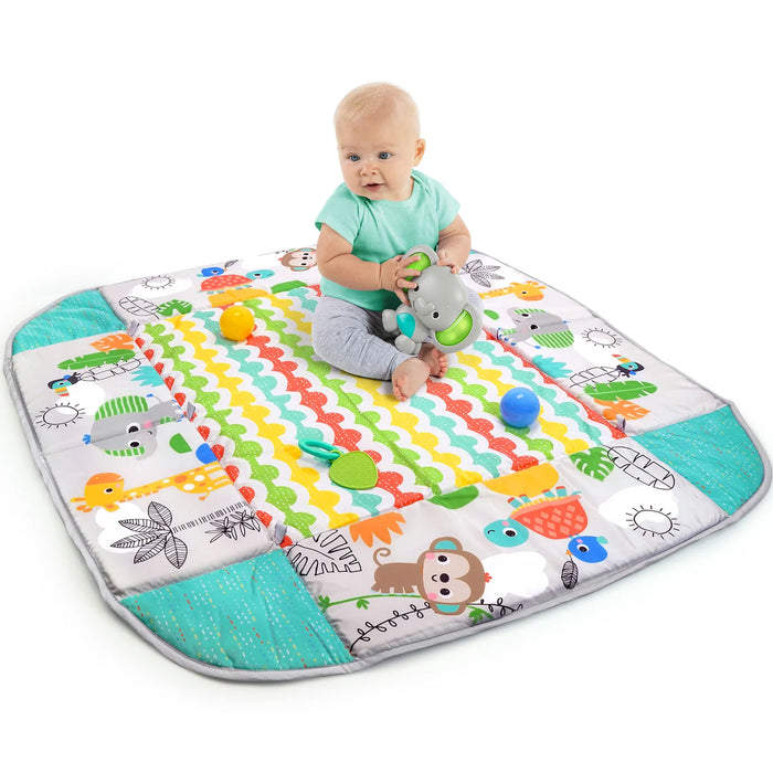 Palestrina Play Place RAINBOW 5-in-1 ACTIVITY GYM & BALL con Bordi, Archi e Palline