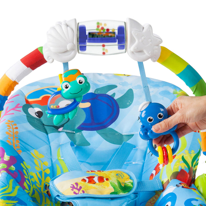 Sdraietta ROCKER OCEAN con Archetto Giochi, Vibrazioni e Melodie, fino ai 18 kg