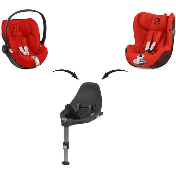 SIRONA T i-Size Plus (41-105 cm) da nascita a 4 anni per Base Isofix T