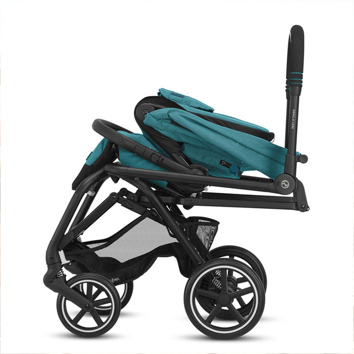 Passeggino Leggero EEZY+ TWIST 2 Moon Black Cybex, con seduta Rotante!