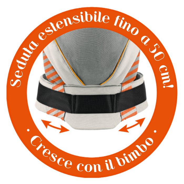 !S! Marsupio Ergonomico Manduca XT con Seduta Estensibile