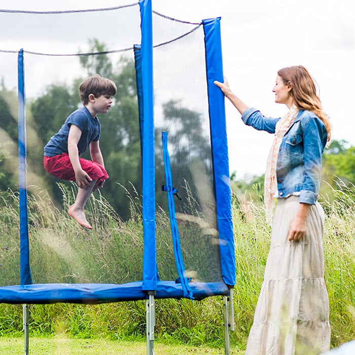 Trampolino Elastico diametro 137 cm con Protezioni 36m+